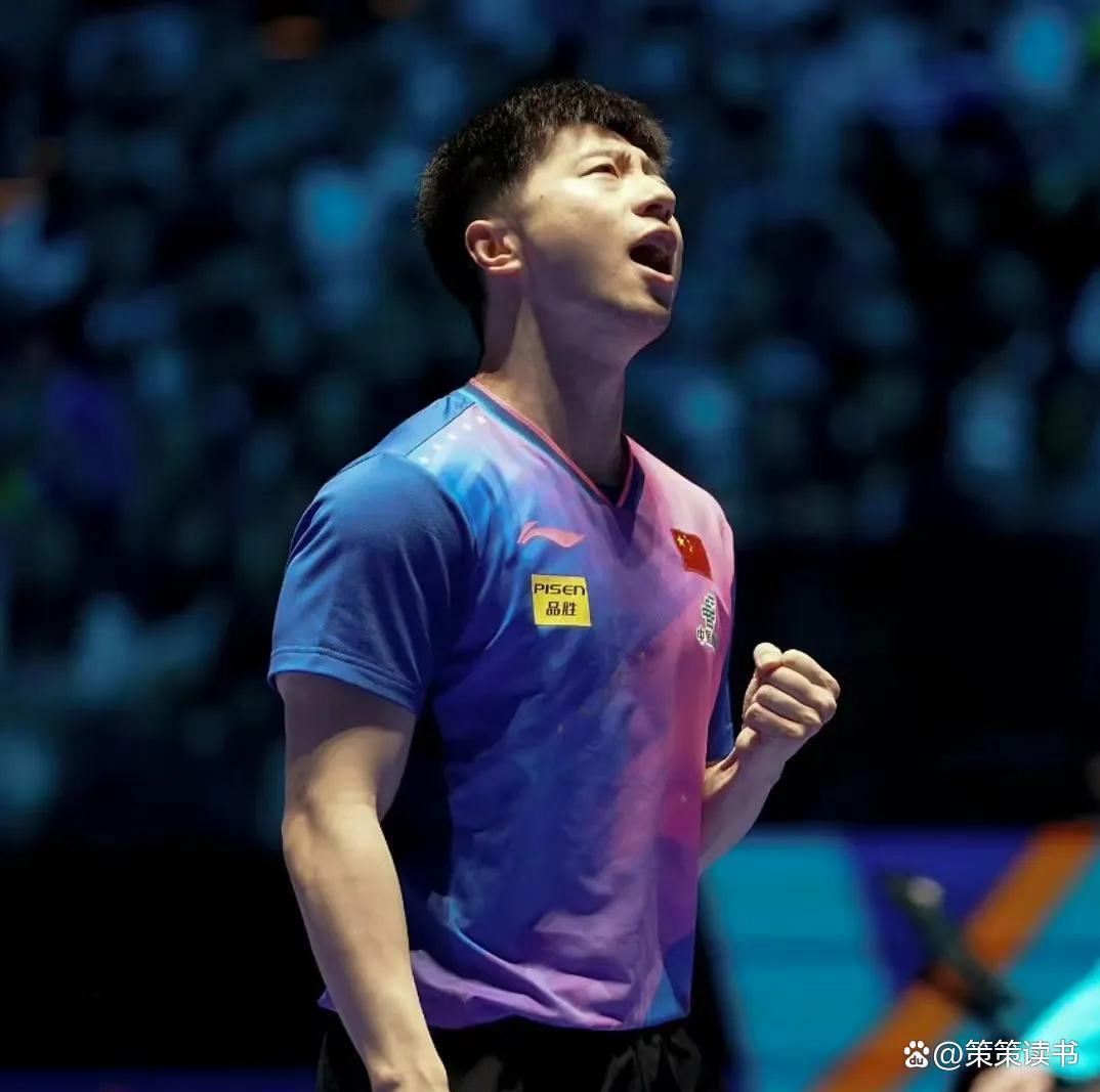 日本队完胜德国队，马龙高光表现